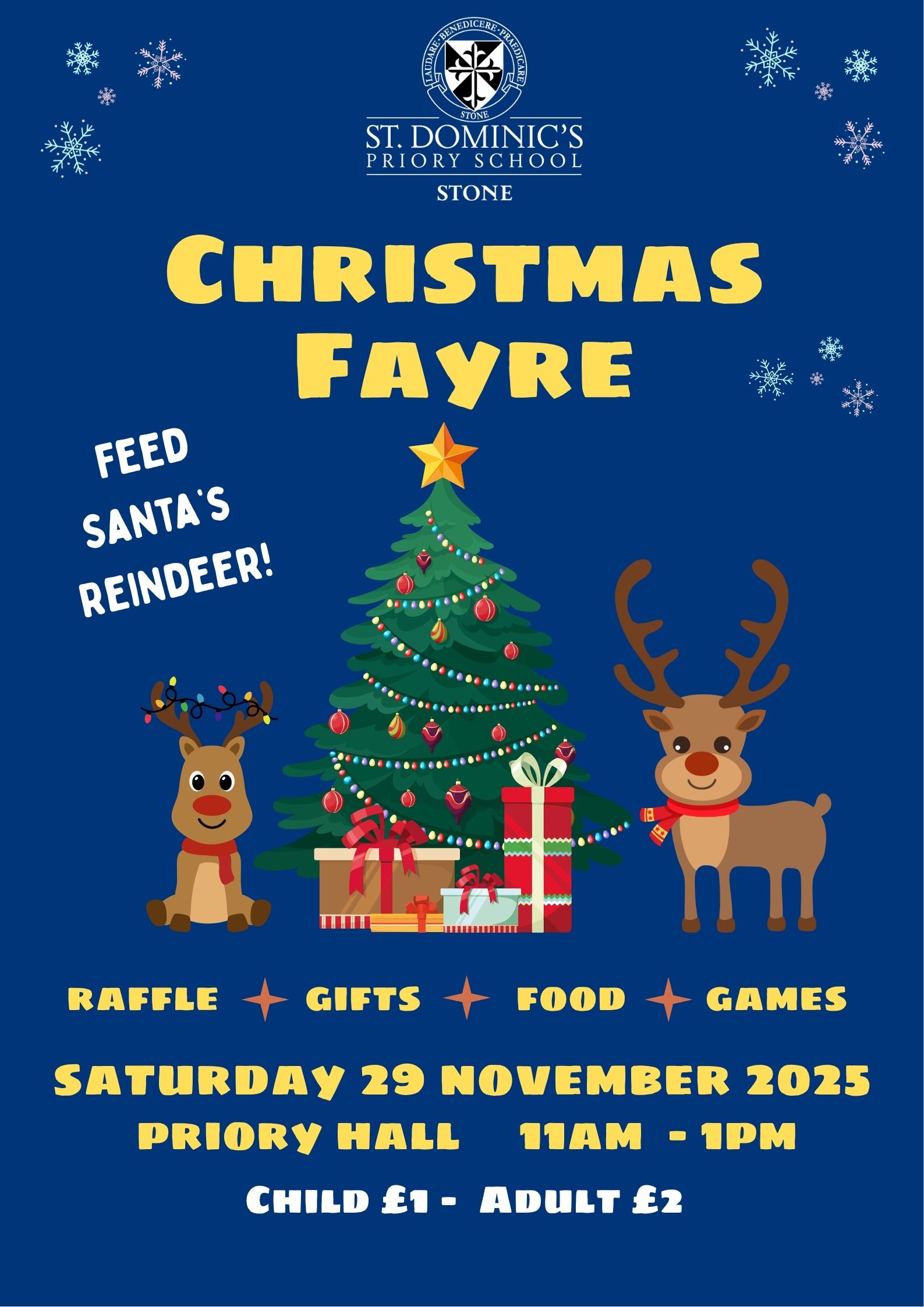 Reindeer Christmas Fair websiteX