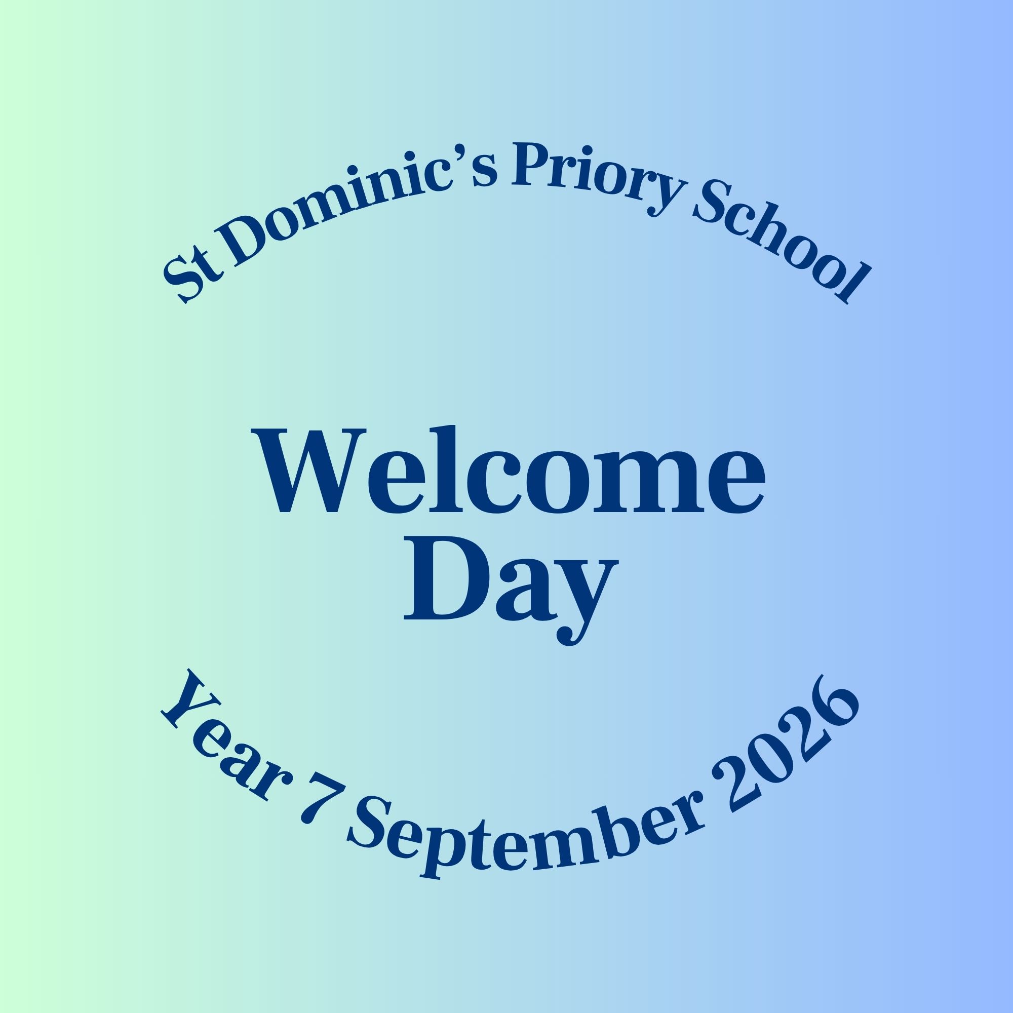 Welcome Day Logo